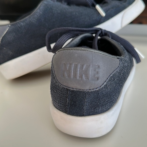 Nike LAB Limited Edition All Court 2 Low Navy Suede Sneaker - Picture 7 of 11